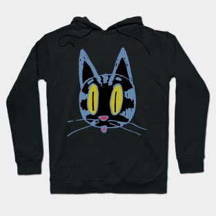 rude cat Hoodie